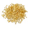 500 Pcs Crimp Beads for Jewelry Making - 18K Gold