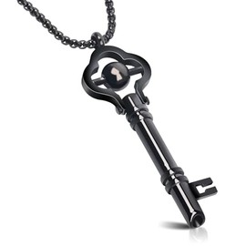 TMKEFFC TMKEFFC Breathing Necklace for Anxiety, Fidget and Quit Smoking - Turnable Breathlace (Black)