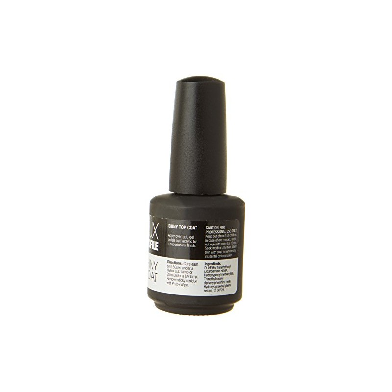 Salon System Profile Gellux Shiny Top Coat 15ml