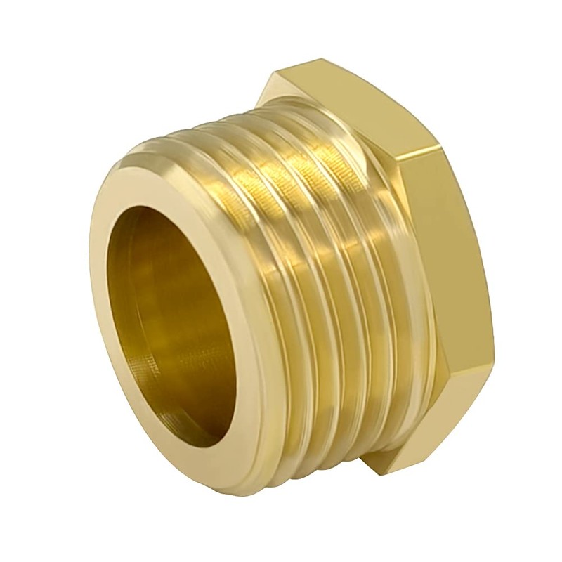 Hooshing 4PCS 3/4" GHT Male Garden Hose End Cap Plug