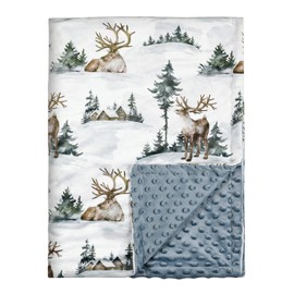 Soarwg Kids Baby Blankets Unisex Newborn, Super Soft Comfy Blankets, for Toddler Baby Nursery Bed Blanket Stroller Crib Shower Gifts, 30 x 40 Inch
