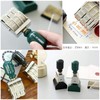 dilib Antique Retro Wooden Date Stamp Year Date Stamp Stand
