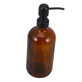 LABRIMP - Bottle 16oz Shampoo Dispenser Pump Bottle Refillable Ideal for Bathroom Kitchen Travel