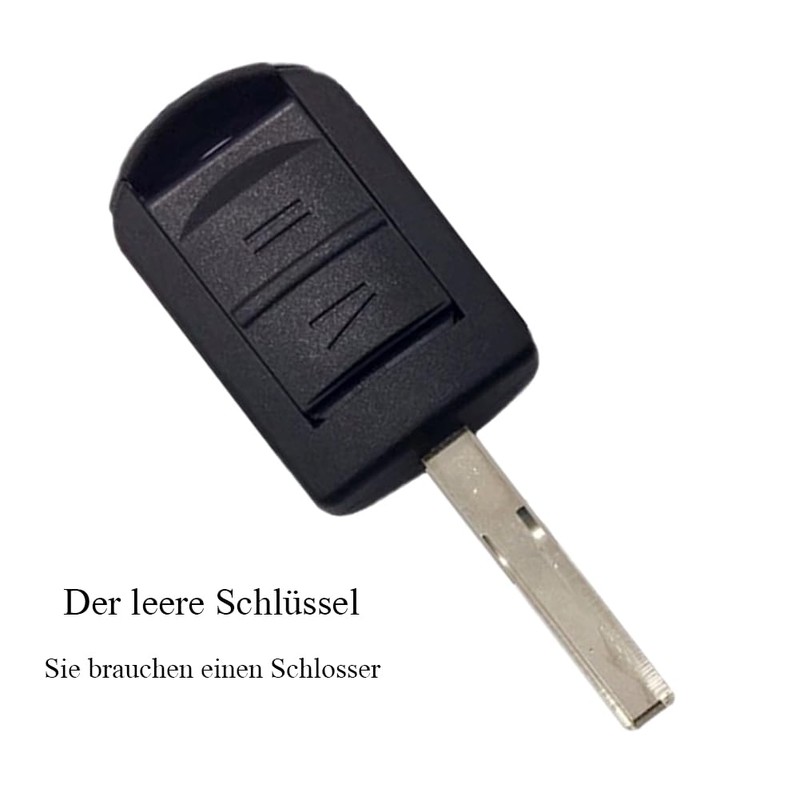 Chaexii Vauxhall Key for Corsa Combo Meriva Tigra Car Key,