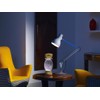 YAKii 9.5" Pineapple LED Color Changing Shine Lamp,Swirling Water Waves