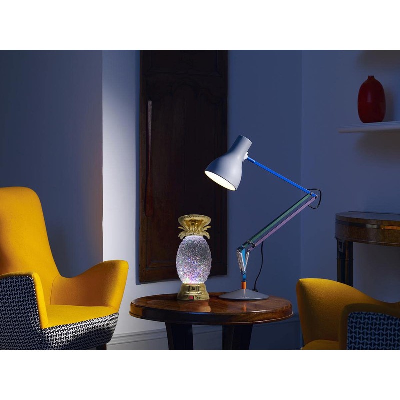 YAKii 9.5" Pineapple LED Color Changing Shine Lamp,Swirling Water Waves