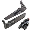 Motorcycle Mirrors - Adjustable Rotating Wind Wing Side Mirrors |