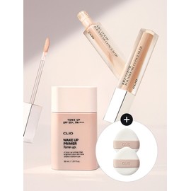 [SET] Primer Tone Up 30ml+Founwear Concealer [Giveaway] Tap Tap Puff / [SET] 프라이머 톤업 30ml+파운웨어 컨실러 [증정] 탭탭퍼프