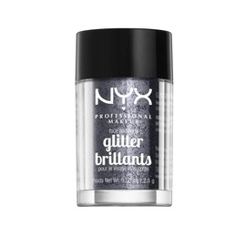 NYX Professional Makeup Face & body glitter, Gunmetal 0.08 Ounce, 1 Count