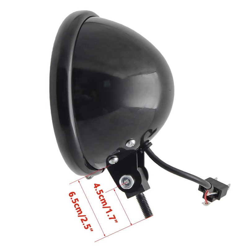 UTVIUNCT Lengthened Bolt 5.75 Inch Headlight Housing Universal Motorcycle 5