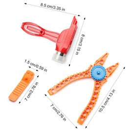 APOMOONS Building Block Tools, Brick Separator Tool, Building Block Tool Set, System Stone Separator, Building Blocks, Separator System, Stone Remover, Building Blocks, Pliers, Block Toy, Hammer for