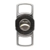 Passatore 2 Blade Chrome Carbon Black Cigar Cutter