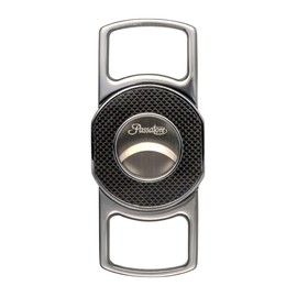 Passatore 2 Blade Chrome Carbon Black Cigar Cutter