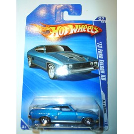 Hot wheels blue '73 ford falcon xb 7/10 All Stars 2010 #125/240