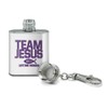 Team Jesus John 3:16 Christian Stainless Steel 1oz Mini Flask