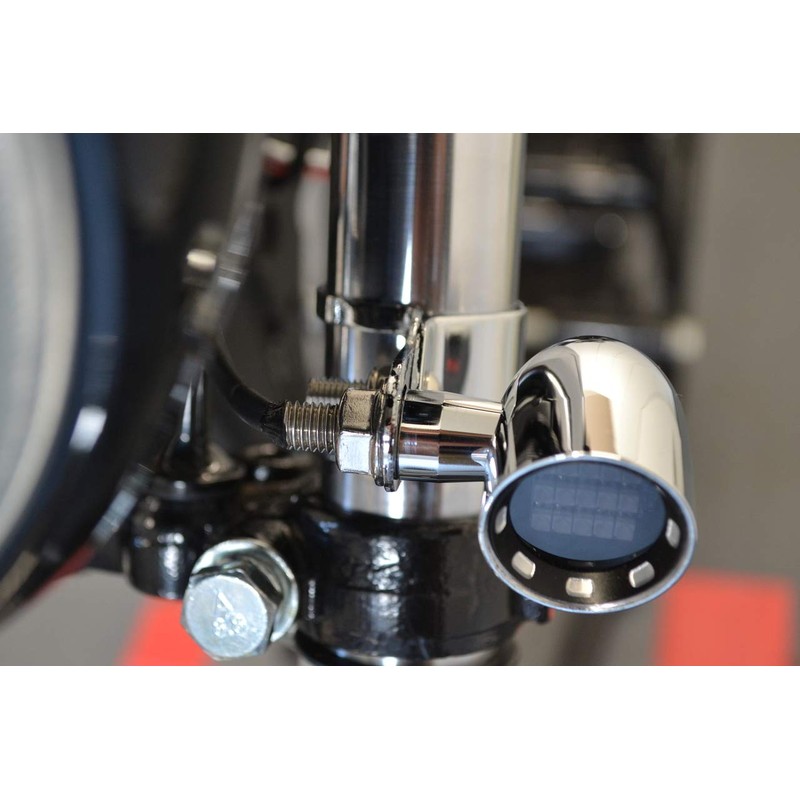 Alchemy Parts Motorbike Indicator Relocation Brackets Fork Mount 31-36mm Adjustable