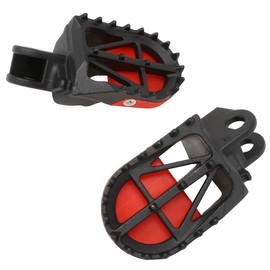 ディーアールシー(DRC) RMX250S, DR-Z400S/SM…etc モタードフットペグ 前後幅約50mm 安定ライディング 交換式ペグスライダー クロモリ鋼 高強度 高耐久 F6271(旧品番:D48-02-921) ダートフリーク DIRTFREAK