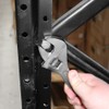 Dekton 12" Adjustable Spanner-1 1/2" Jaw Capacity| Straight Jaw Wrench|
