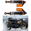 munirater Motorcycle Absorber Rear Adjustable Suspension Air Shock 320mm/12.5 Replacement