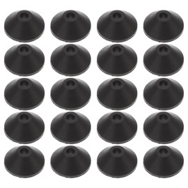 DOITOOL 40 Pieces Sealing Ring Rubber Taper Washers Toilet Tank Bolts Washers Toilet Bolt Washer Rubber Washers Screw Rubber Taper