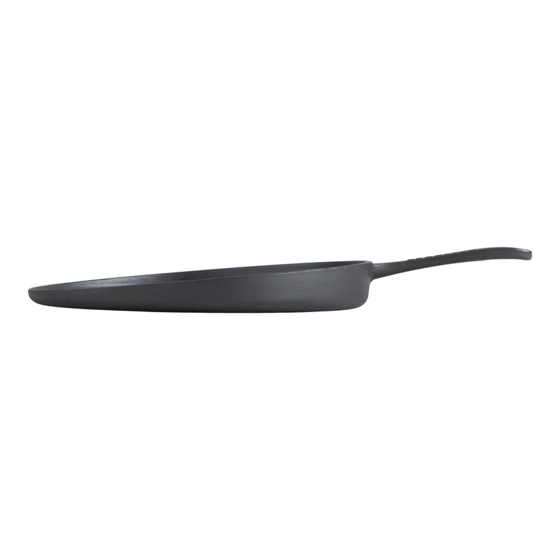 GoodCook Pre-Seasoned Cast Iron Pizza Pan, 10.5 Inch, Black