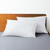 100% Egyptian Cotton Pillow Cases Set of 2, King Size