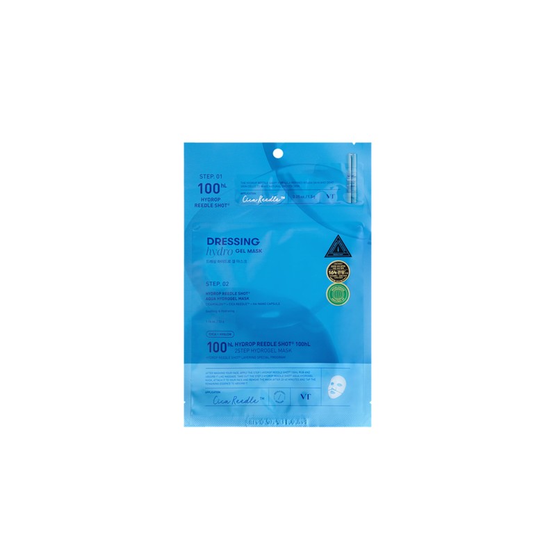 VT COSMETICS Hydrop Reedle Shot 100hl 2step Hydrogel Mask