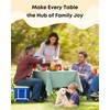 Uniclife Green Rectangle Plastic Tablecloth 100x140 cm Waterproof