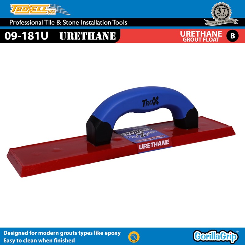 Troxell USA - 3" x 12" Urethane Grout Float with