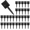 30Pcs Nylon Archery Target Pins,Reusable Black Target Nails for Paper,EVA