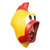 Máscara De Goma Pollo Chillón Divertido Halloween