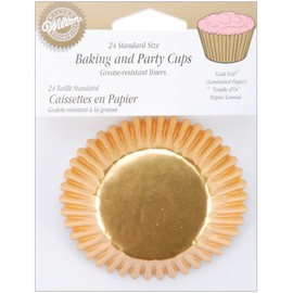 Wilton Standard Baking Cups - Gold Foil