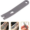 Mini Crank Crowbar, Stainless Steel Mini EDC Pry Bar Keychain