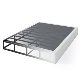 QEROMY 9 Inch High Profile Box Spring, Sturdy Metal Frame Mattress Foundation, Easy Assembly, Quiet & No Noise, Full Size