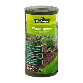Dehner Side Cutting Border Root Barrier 100 x 4 x 0.2 m, dark green, 1000 x 20 x 0.2 cm