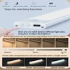 Ruifevg Motion Sensor Light - 2 Pack, 54LED, 1500mAh, USB