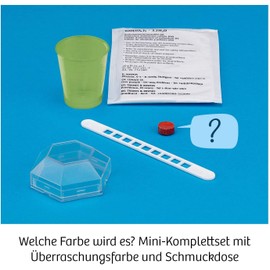 KOSMOS 657963 Surprise Crystals Grow Yourself Experiment Set for Children, White