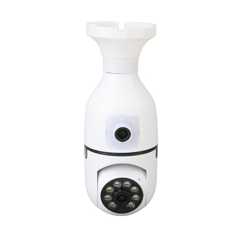 360 Degree Light Bulb Camera 1920 X 2160 Auto Tracking