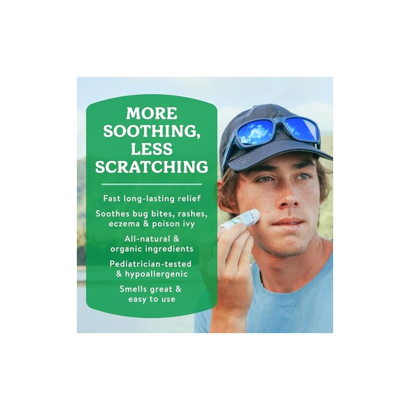 Badger After Bug Balm - Bite Relief Stick - 0.6oz
