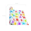 Fun Express Paint Splatter Tablecloth Roll, Disposable Plastic - 100