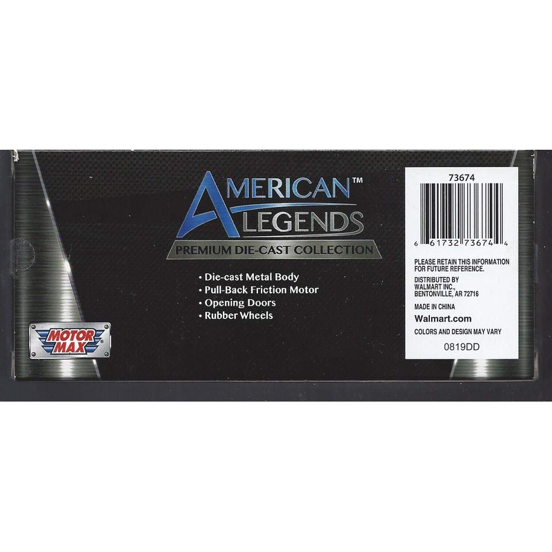 American Legends Motor Max Pull Back and Go 2017 Chevy