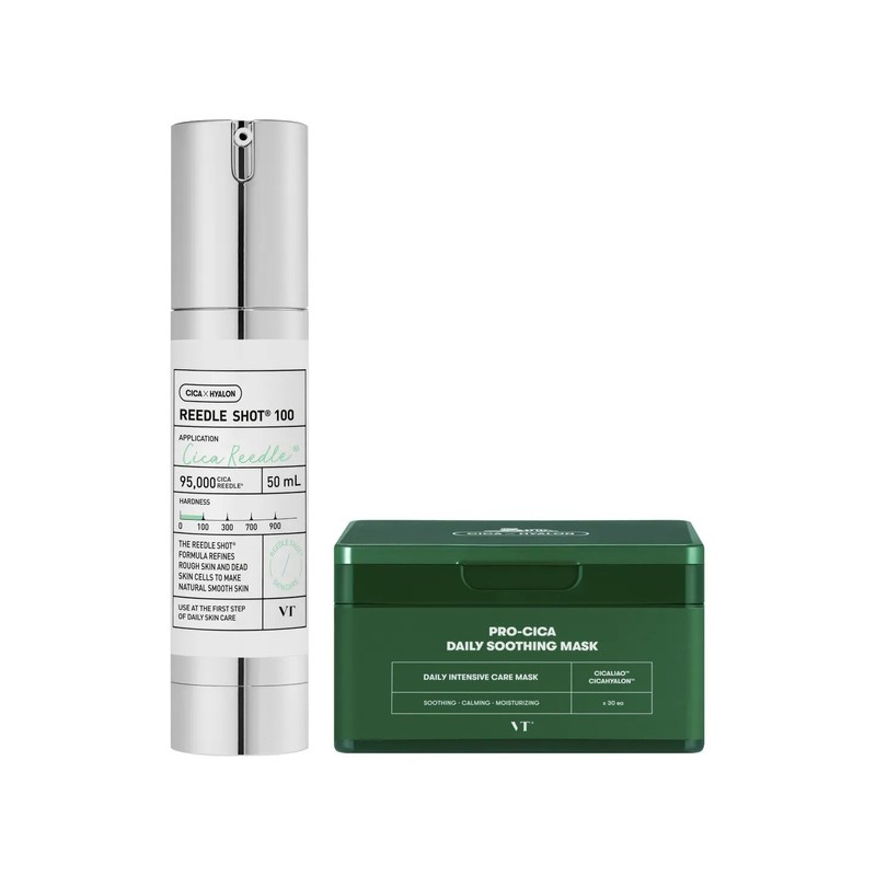 VT Cosmetics [SET] VT Readleshot 100 + Pouch Mask Pack