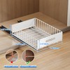 MUSTORN 2 Pack Pull Out Cabinet Organizer, Slide Out Cabinet