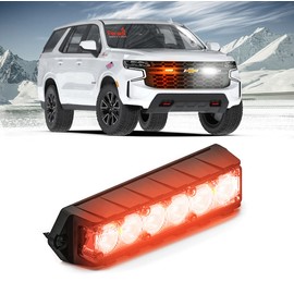 Feniex Industries - Fusion-S Surface Mount (Red) professional LED warning lights for emergency, public works, and tow trucks