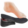 Invisible Height Increase Insole 3 Layers (2.76”+) Discreet Elevation Footwear
