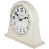 Lily's Home Antique Inspired Farmhouse Desk Or Mantel Clock, Battery