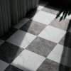 auxua Peel and Stick Floor Tile, Marble Pattern Continuous Vinyl