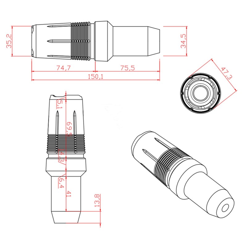 ZYAKOMO Motorcycle CNC Exhaust Slider Compatible with MSX125 GROM 2025