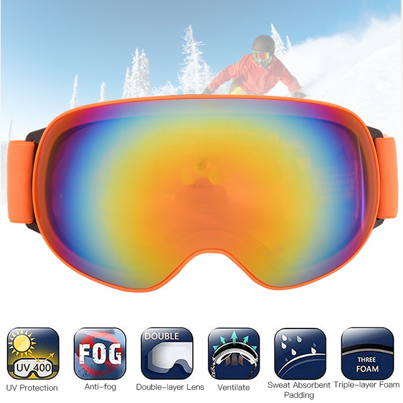 MSD007 Unisex Large Spherical Double Layer Anti Fog Breathable Outdoor