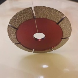 Roxx Tools 5" Diamond Crack Chaser Blade 3/8" Seg. stone granite marble buffer wet polisher